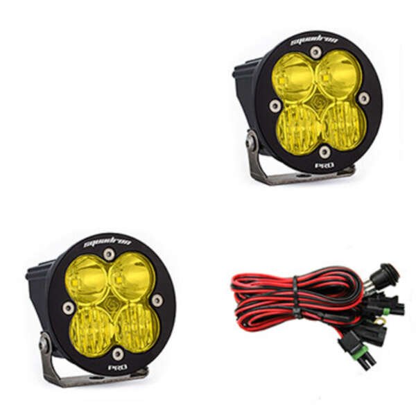 Squadron-R Pro Black LED Auxiliary Universal Light Pod Pair