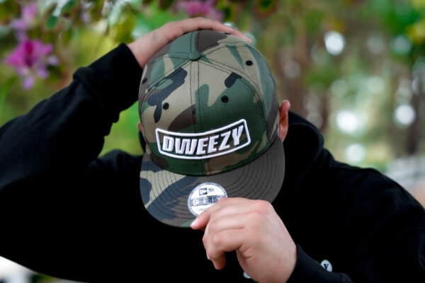 DWEEZY CAMO/ WHITE SNAPBACK HAT - Image 4
