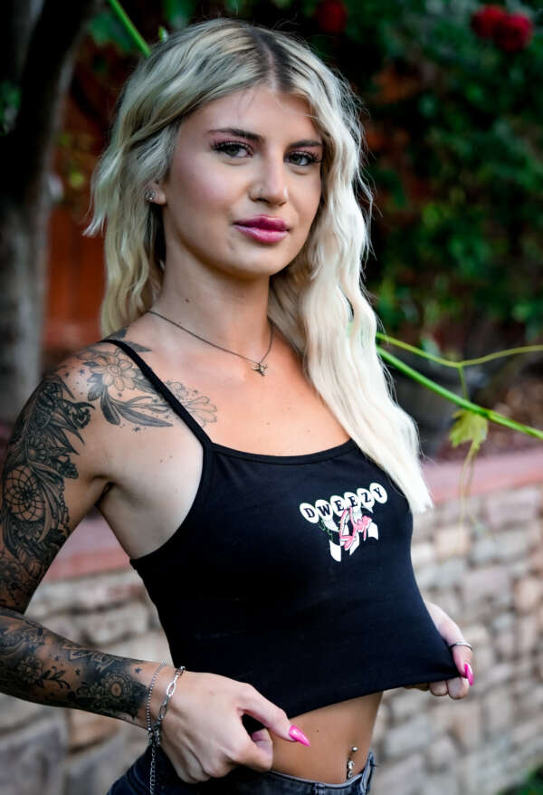 WOMEN'S LIMITED EDITION 'PARSONS' CROPPED TANK TOP - The Dweezy Shop