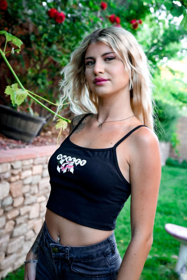 WOMEN'S LIMITED EDITION 'PARSONS' CROPPED TANK TOP - The Dweezy Shop